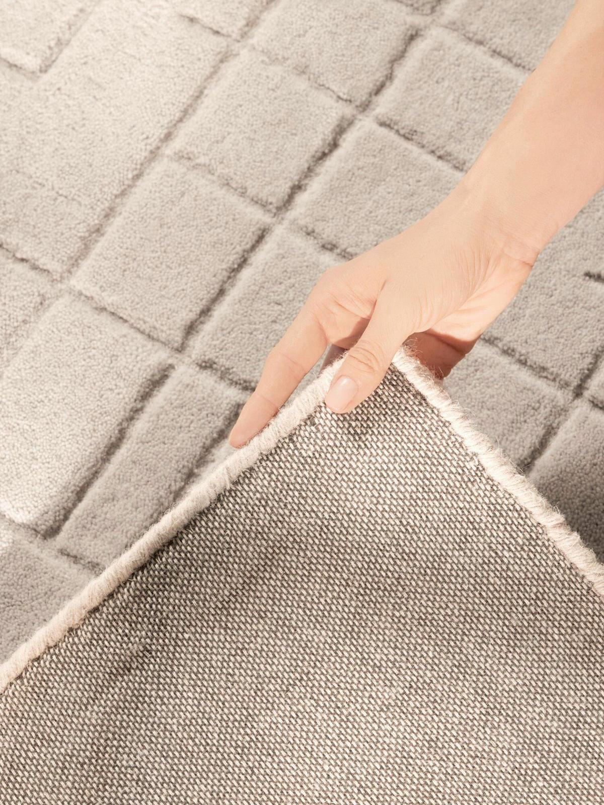 WOLLTEPPICH  Wohnzimmer 160/230 cm Kollektion 1890 Kenso Beige rechteckig  - Beige, Basics, Textil (160/230cm) - Villeroy & Boch