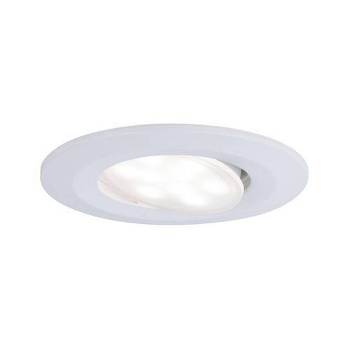 LED-DECKENLEUCHTE 9 cm  - Weiß, Basics, Kunststoff (9cm) - Paulmann