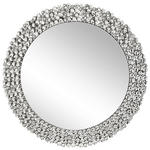 WANDSPIEGEL 80/80/1,9 cm    - Silberfarben, Design, Glas/Holzwerkstoff (80/80/1,9cm) - Xora