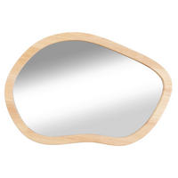 NÁSTENNÉ ZRKADLO 58/1,2/40 cm  - Natur, drevo/sklo (58/1,2/40cm) - Ambia Home