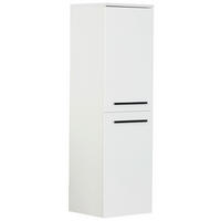 SREDNJI ORMAR   - boja hroma/bela, Konvencionalno, metal/pločasti materijal (35/120/33cm) - Ti'me