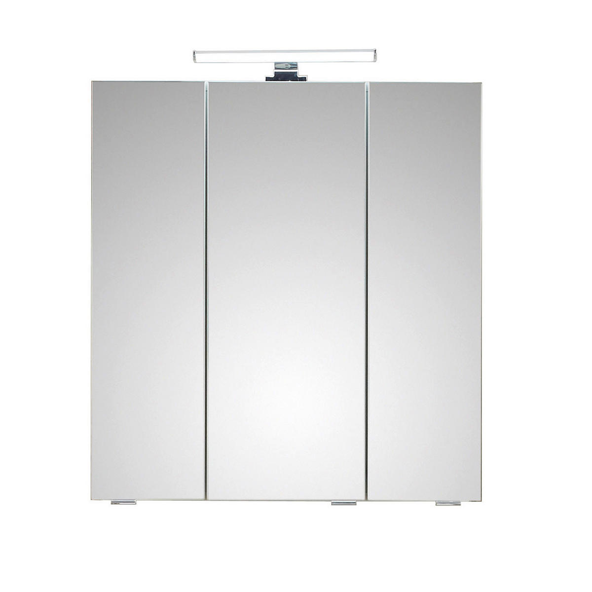 TÜKRÖS SZEKRÉNY 65/70/16 cm  - króm/tölgyfa, Konventionell, műanyag/faalapú anyag (65/70/16cm) - Xora