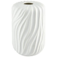 VÁZA 27 cm  - fehér, Design, kerámia (18/26cm) - Ambia Home