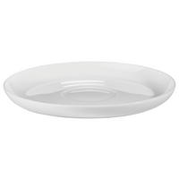 TANIERIK POD ŠÁLKU kostný porcelán (bone china)  - biela, Basics, keramika (14,5cm) - Novel