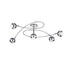 LED-DECKENLEUCHTE - Chromfarben, Design, Kunststoff (75/25/45cm) - Novel