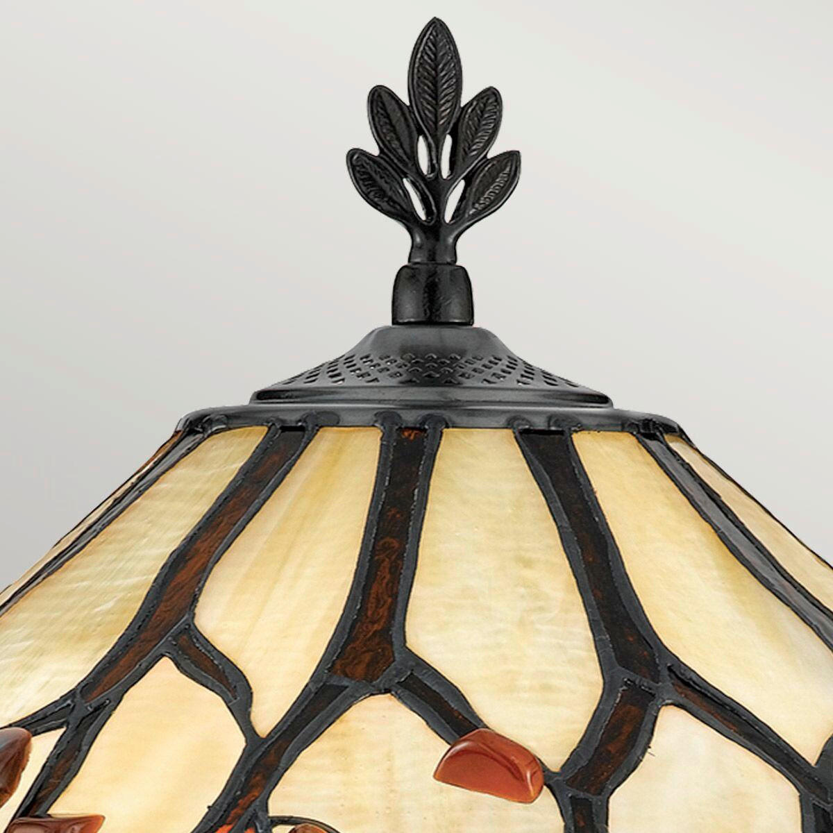 TISCHLEUCHTE - Dunkelbraun/Multicolor, Konventionell, Glas/Metall (62,9/43,2cm) - Elstead Lighting