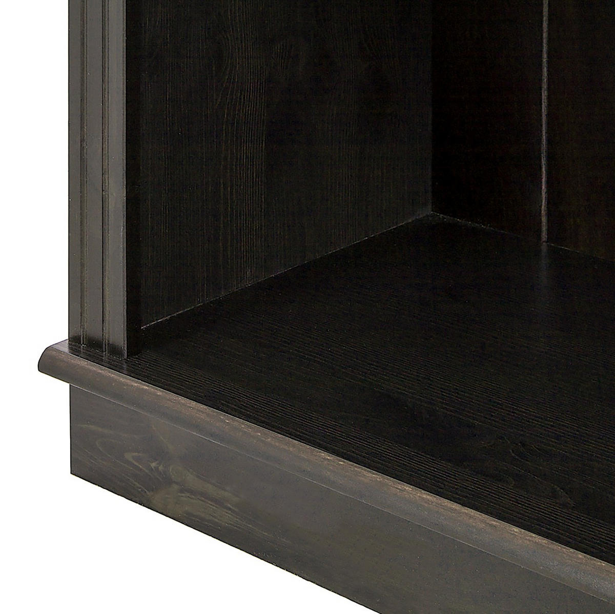 BÜCHERWAND Kiefer massiv Kieferfarben, Dunkelbraun  - Dunkelbraun/Kieferfarben, Design, Holz (223/222/34cm) - Livetastic