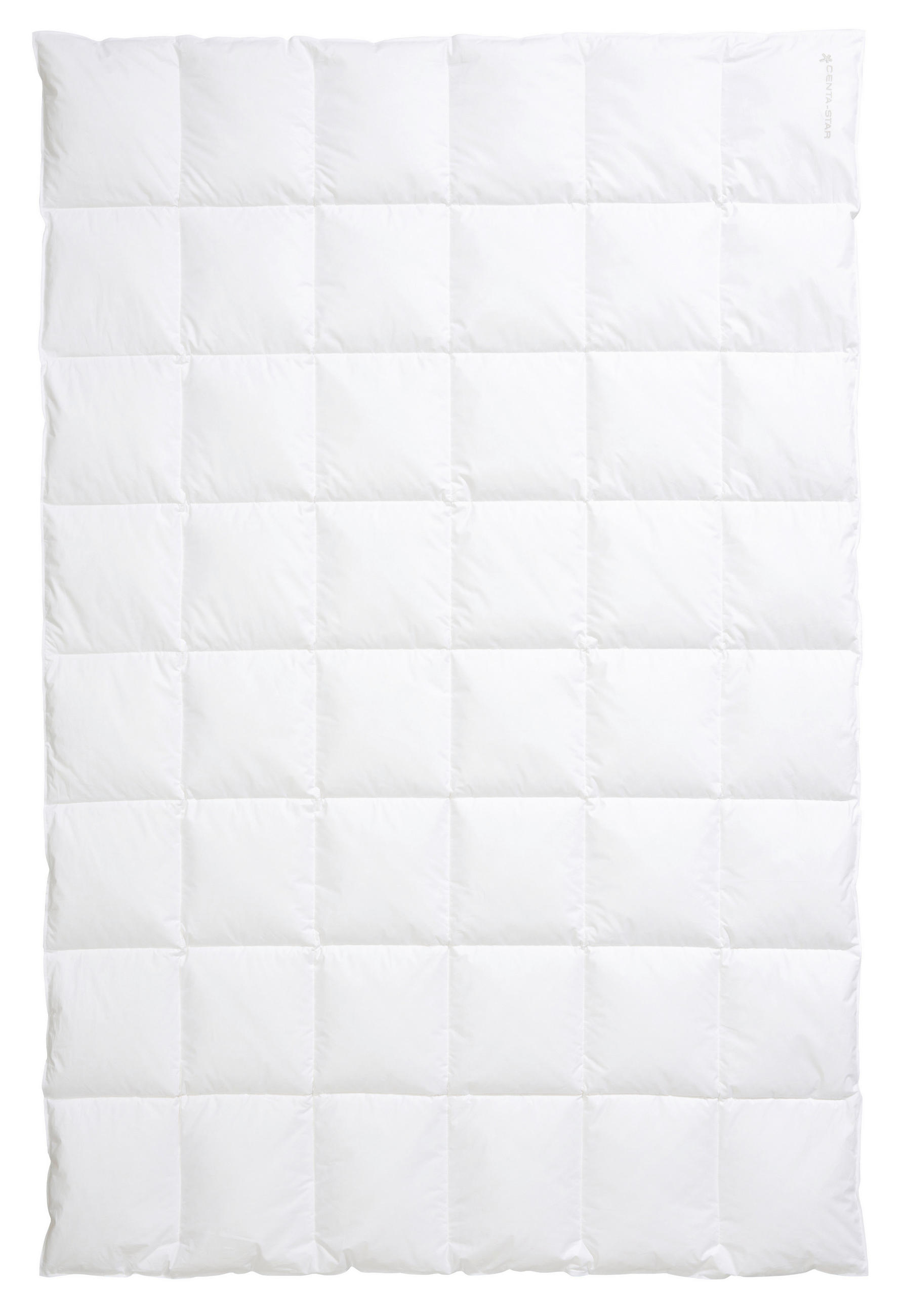 SOMMERDECKE  Ambiente 155/200 cm 100 % Daunen  - Weiß, Basics, Textil (155/200cm) - Centa-Star