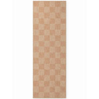 FLACHWEBETEPPICH 80/200 cm Haringey Weiß, Sandfarben rechteckig  - Sandfarben/Weiß, Design, Kunststoff (80/200cm)