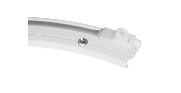 VORHANGSCHIENENZUBEHÖR - Weiß, Basics, Metall (21/21/0,7cm) - Homeware