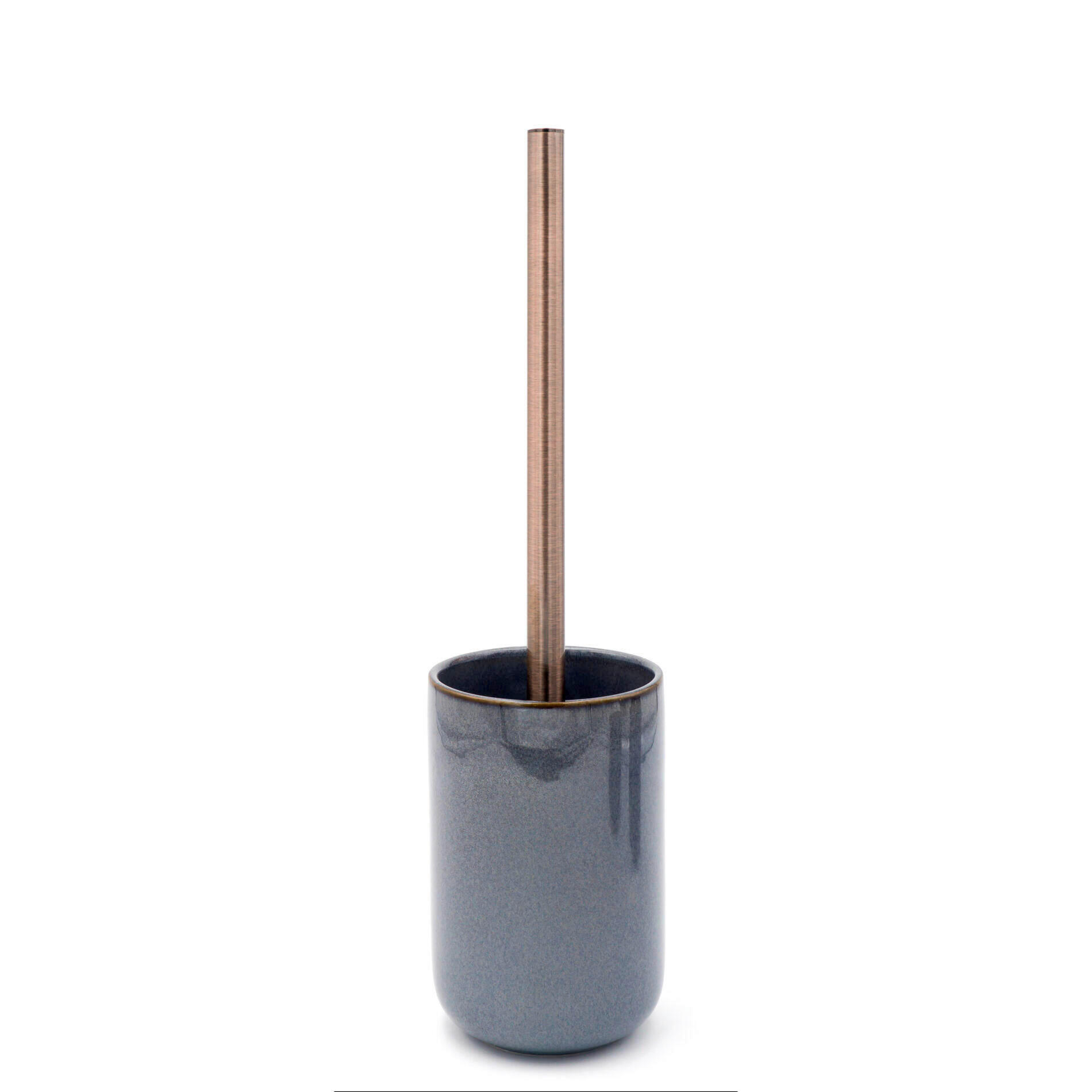 WC-BÜRSTE Metall  Kunststoff   - Braun, Basics, Kunststoff/Metall (9,5/37/9,5cm) - Sadena