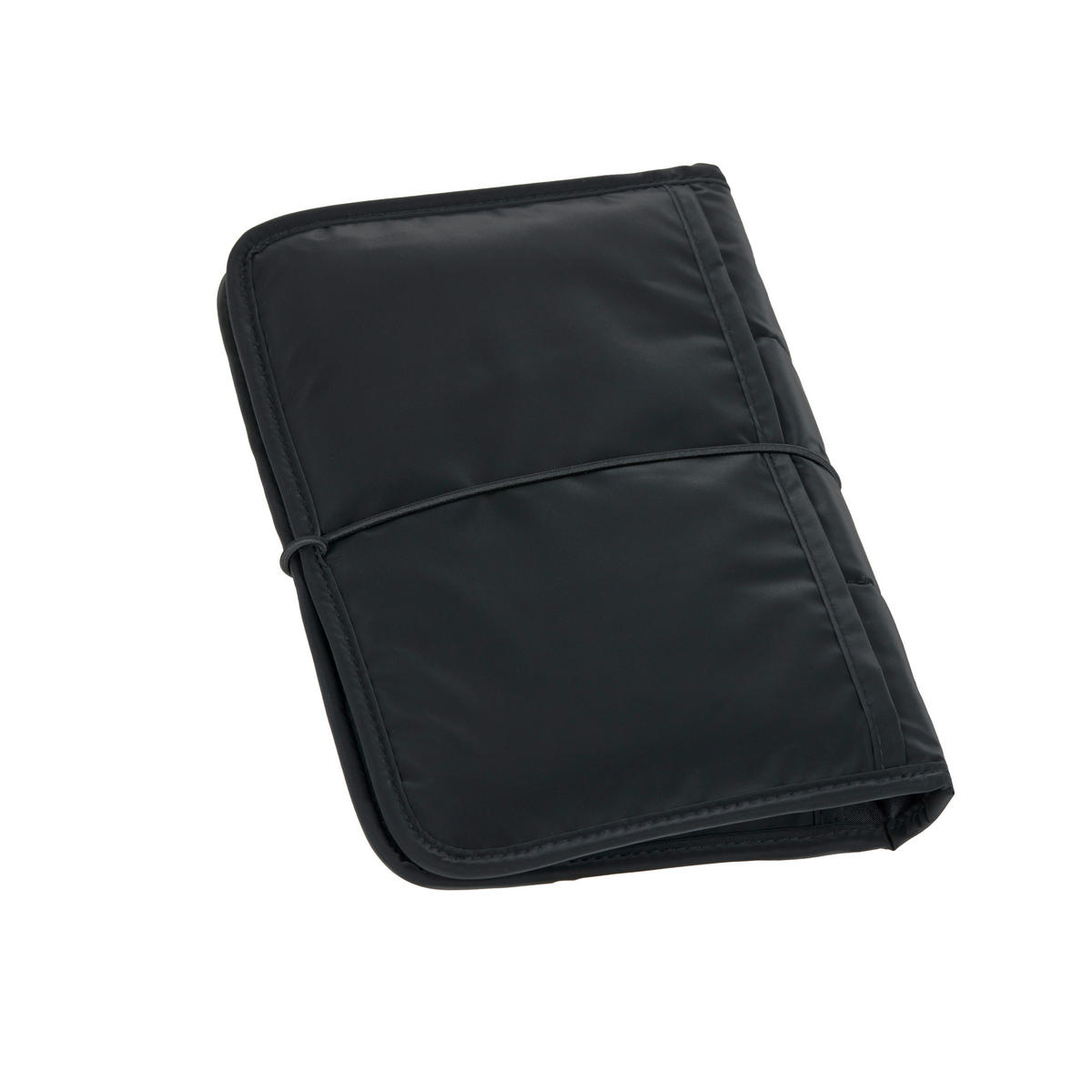 WINDELTASCHE   Changing Pouch  - Schwarz Hochglanz, Basics, Textil (18/2,5/25,5cm) - Lässig