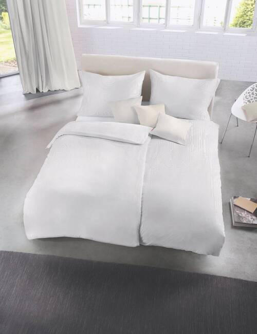 BETTWÄSCHE Porto Jacquard 155/200 cm  - Beige, KONVENTIONELL, Textil (155/200cm) - Fleuresse