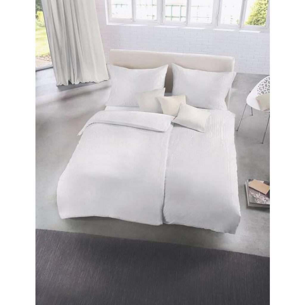 Thumbnail - Fleuresse Bettwäsche Porto, Beige, Textil, Uni, 155x220 cm, schadstoffgeprüft, bügelleicht, hautfreundlich, atmungsaktiv...