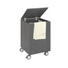 ROLLCONTAINER - Schwarz, Design, Holzwerkstoff/Kunststoff (47/65,6/49cm) - Novel ROLLCONTAINER - Schwarz, Design, Holzwerkstoff/Kunststoff (47/65,6/49cm) - Novel