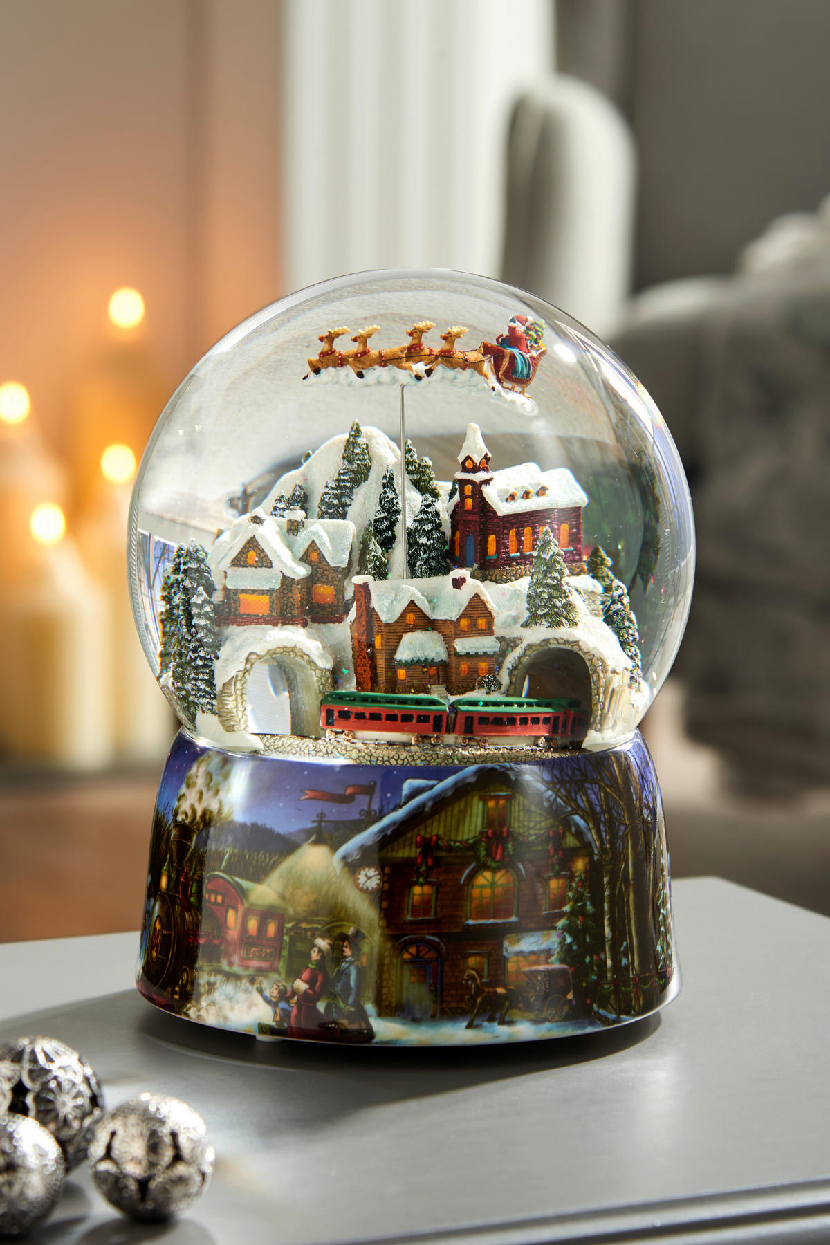 SCHNEEKUGEL - Multicolor, LIFESTYLE (15/21cm)