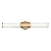 Aplică De Perete Pentru Baie - alămiu, Design, sticlă/metal (65,9/12,7/10.5cm) - Elstead Lighting