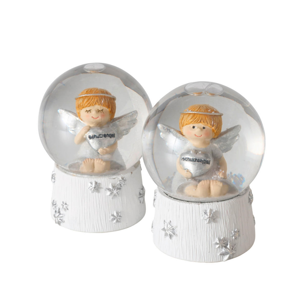 SNĚŽÍTKO - bílá/barvy stříbra, Romantický / Rustikální, plast (7,9/11cm)