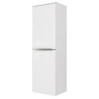 MIDISCHRANK 40/130/35 cm  - Edelstahlfarben/Silberfarben, KONVENTIONELL, Holzwerkstoff/Kunststoff (40/130/35cm) - Xora