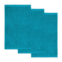 FROTTIERSET Türkis 3-teilig  - Türkis, Basics, Textil (30/50cm) - Moeve