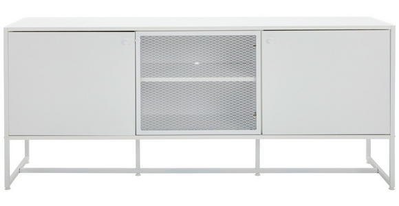 SIDEBOARD 180/75/41 cm  in Weiß  - Weiß, MODERN, Holzwerkstoff/Metall (180/75/41cm) - Novel