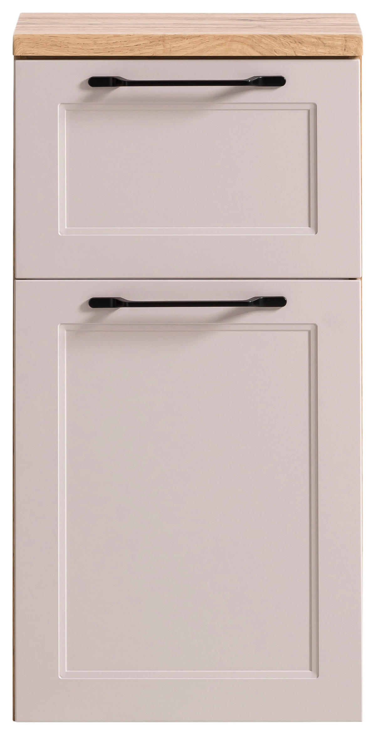 UNTERSCHRANK 40/79/35 cm   - Kaschmir/Eiche Wotan, ROMANTIK / LANDHAUS, Holzwerkstoff/Kunststoff (40/79/35cm) - Xora