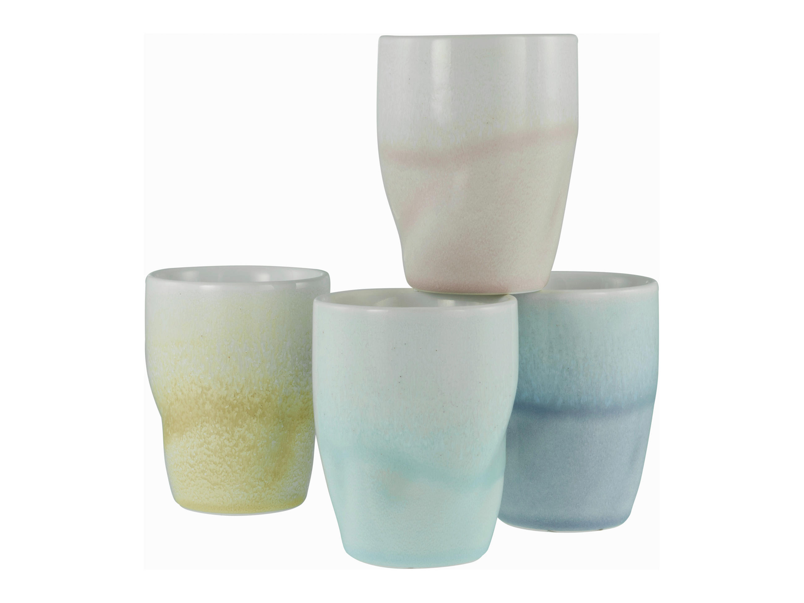 KAFFEEBECHER Squeezy Maytime  300 ml   - Multicolor, Basics, Keramik (300ml) - Creatable