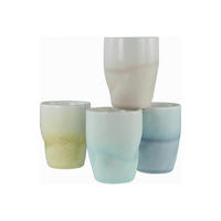 KAFFEEBECHER Squeezy Maytime  300 ml   - Multicolor, Basics, Keramik (300ml) - Creatable