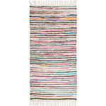 FLECKERLTEPPICH 60/120 cm Mirella Multicolor, Weiß  - Multicolor/Weiß, KONVENTIONELL, Textil (60/120cm) - Boxxx