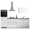 MODULKÖK UTAN VITVAROR 260 cm   i vit  - vit/silver, Klassisk, trämaterial/plast (260cm) - MID.YOU