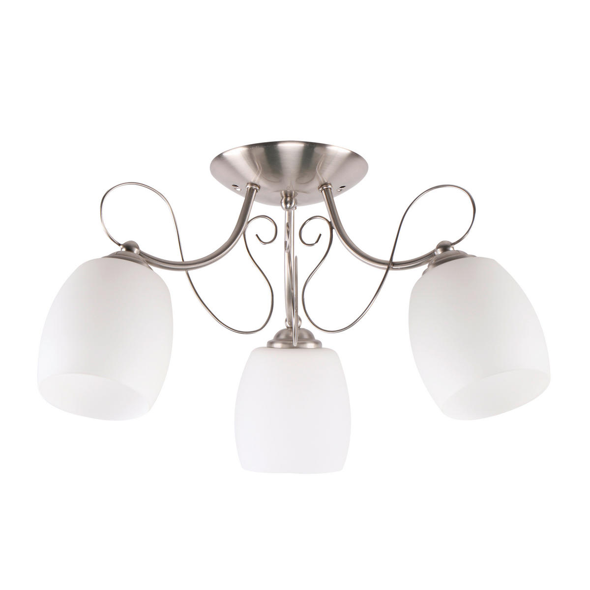 DECKENLEUCHTE 56/56/26 cm   - Weiß, KONVENTIONELL, Metall (56/56/26cm)