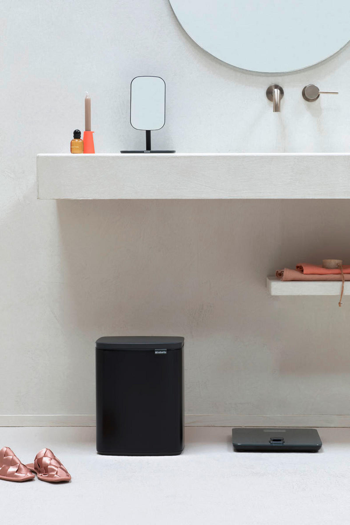 KOŠ ZA SMETI - Basics, kovina (29.5/37.5/23cm) - Brabantia