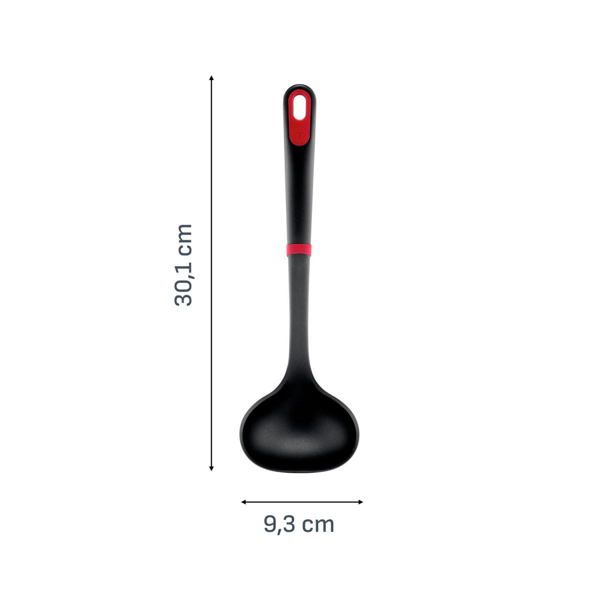 SCHÖPFLÖFFEL Ingenio  - Schwarz, Basics, Kunststoff - Tefal
