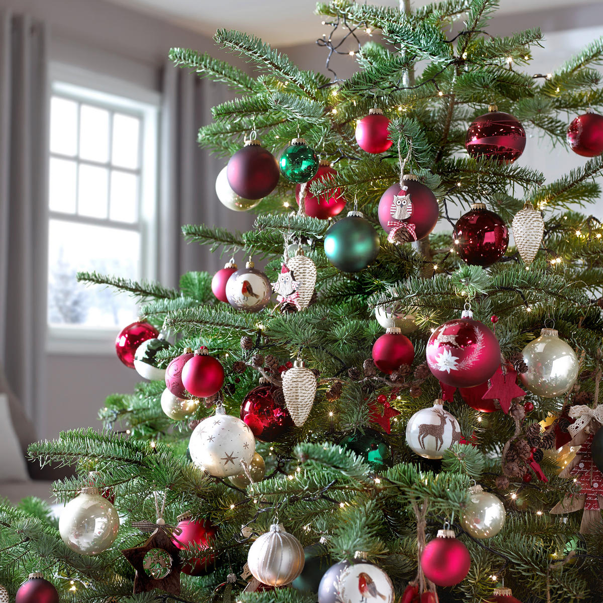 WEIHNACHTSBAUM 210 cm  - Grün, Lifestyle, Kunststoff/Metall (210cm) - X-Mas