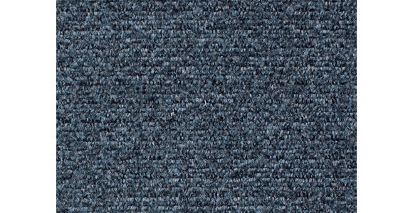 HOCKER in Textil Blau  - Blau/Schwarz, MODERN, Kunststoff/Textil (88/43/66cm) - Hom`in