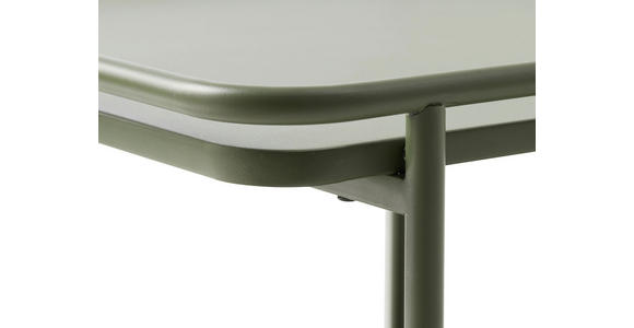 COUCHTISCH - Olivgrün, Basics, Metall (75/75/34,3cm) - Xora