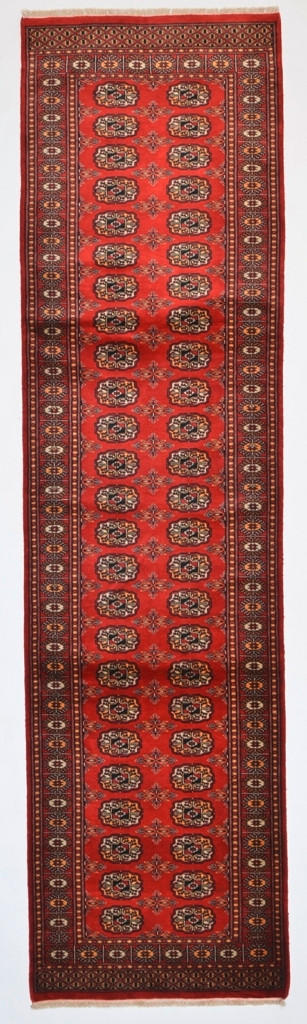 ORIENTALISK MATTA 80/350 cm Bochara Premium Rot Afghan Classic  - röd, Lifestyle, textil (80/350cm) - Cazaris
