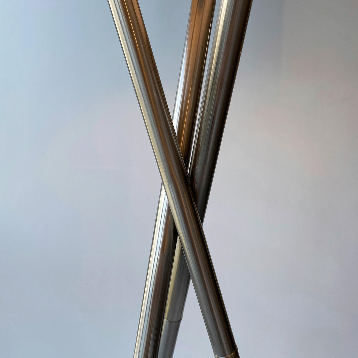 STEHLEUCHTE 68/160 cm    - Weiß/Nickelfarben, Basics, Kunststoff/Metall (68/160cm) - Schöner Wohnen