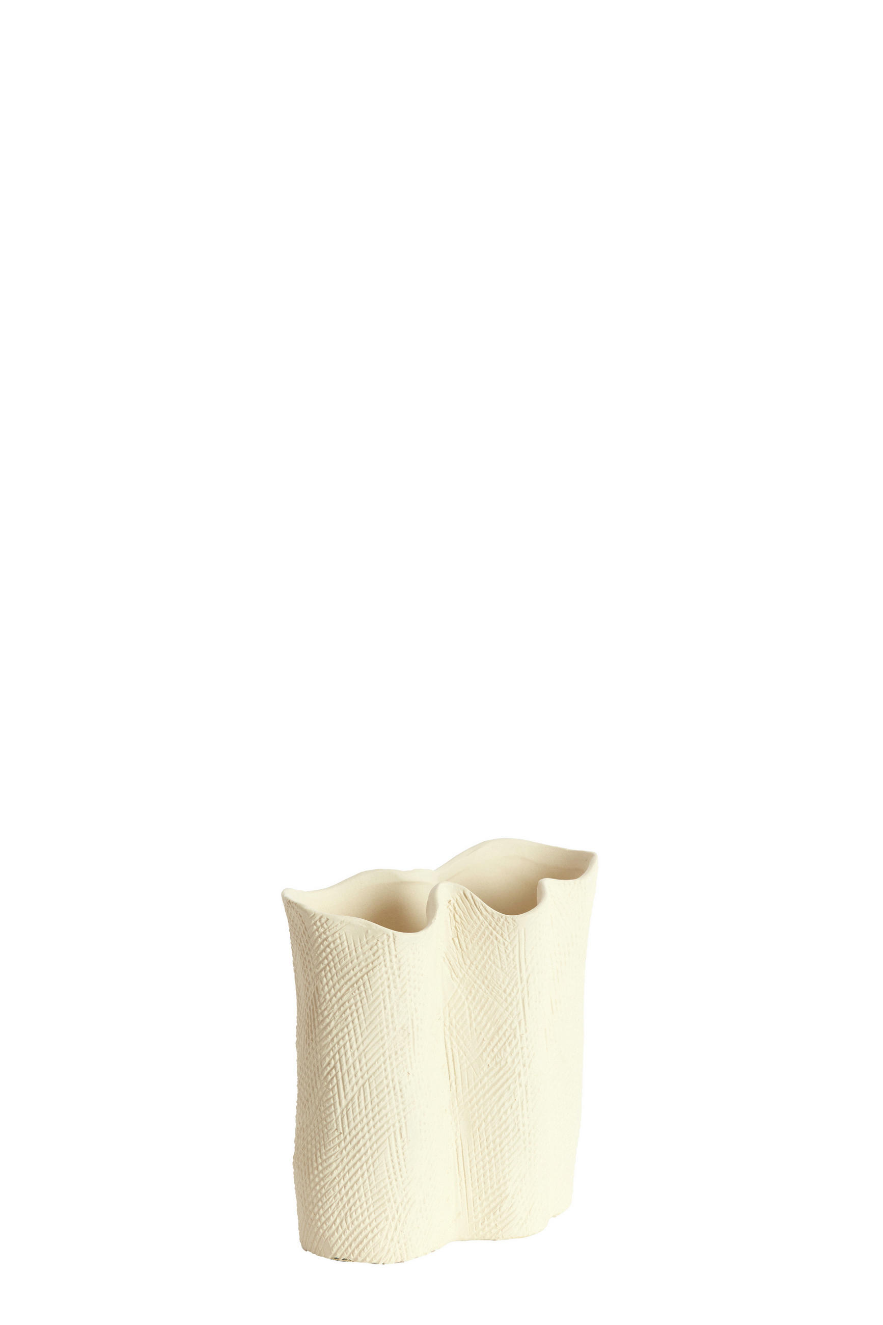 Light & Living Dekovase Flovilla Creme 10.5x18.5x19.5 cm