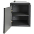 GAMINGTISCH Dunkelgrau  - Dunkelgrau, MODERN, Holzwerkstoff (210/80/75cm) - Novel