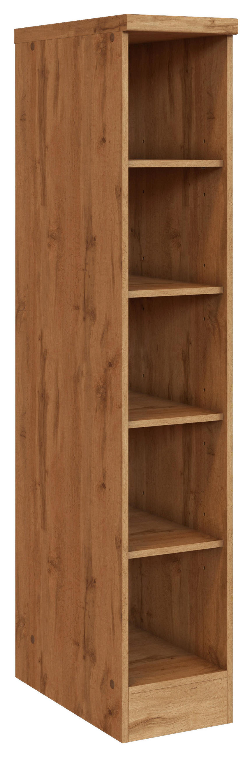 REGAL  30/166/60 cm Eiche Wotan  - Eiche Wotan, Design, Holzwerkstoff (30/166/60cm) - Held