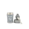 ISOLIERSPEIßEGEFÄß  - Grau, Basics, Metall (10/14,5/10cm) - Twistshake