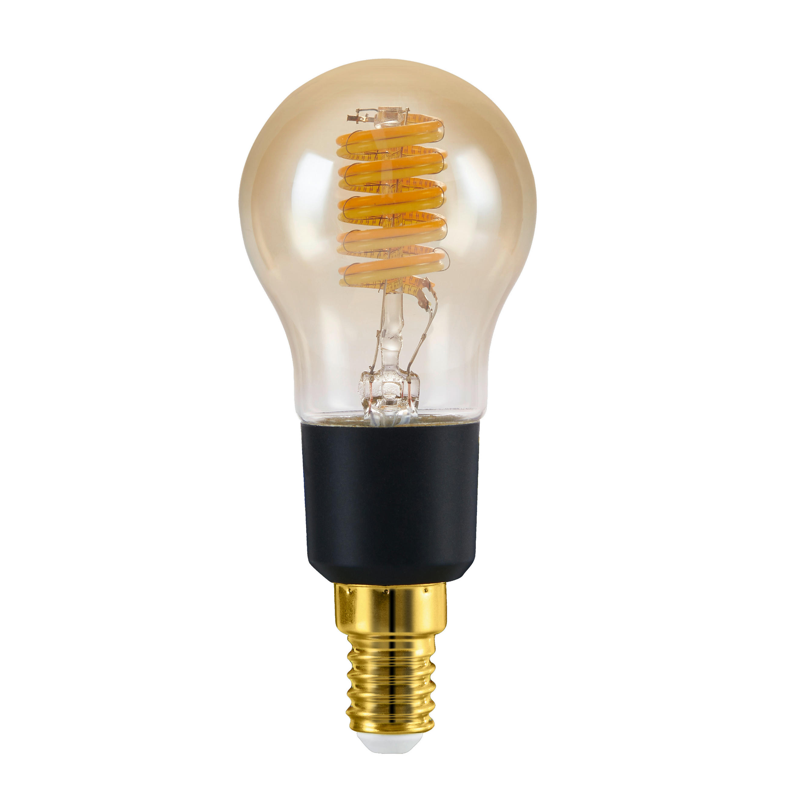 LED-LEUCHTMITTEL   E14 4,9 W  - Bernsteinfarben, Basics, Glas (4,5/10,5cm) - Eglo