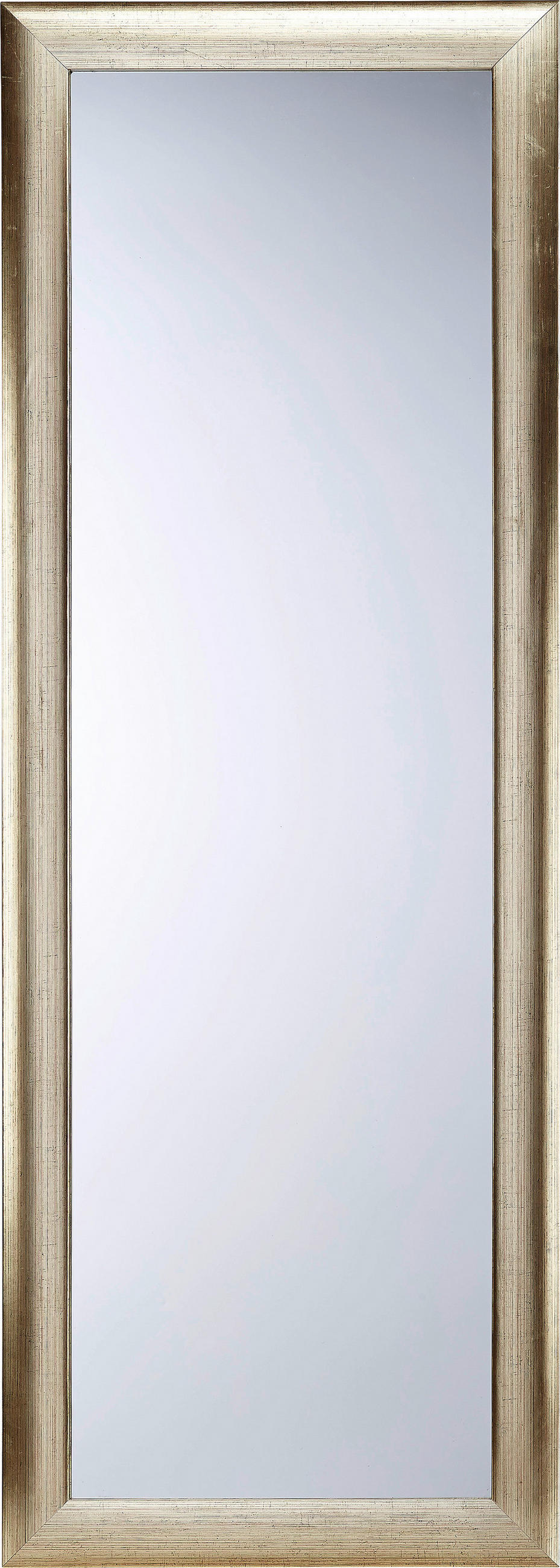 WANDSPIEGEL 50/140/1,80 cm    in rechteckig  - Silberfarben/Goldfarben, LIFESTYLE, Glas/Holz (50/140/1,80cm) - Landscape