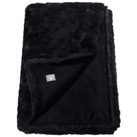 PLAID MR-Furry 130/170 cm  - Schwarz, Basics, Textil (130/170cm) - Musterring