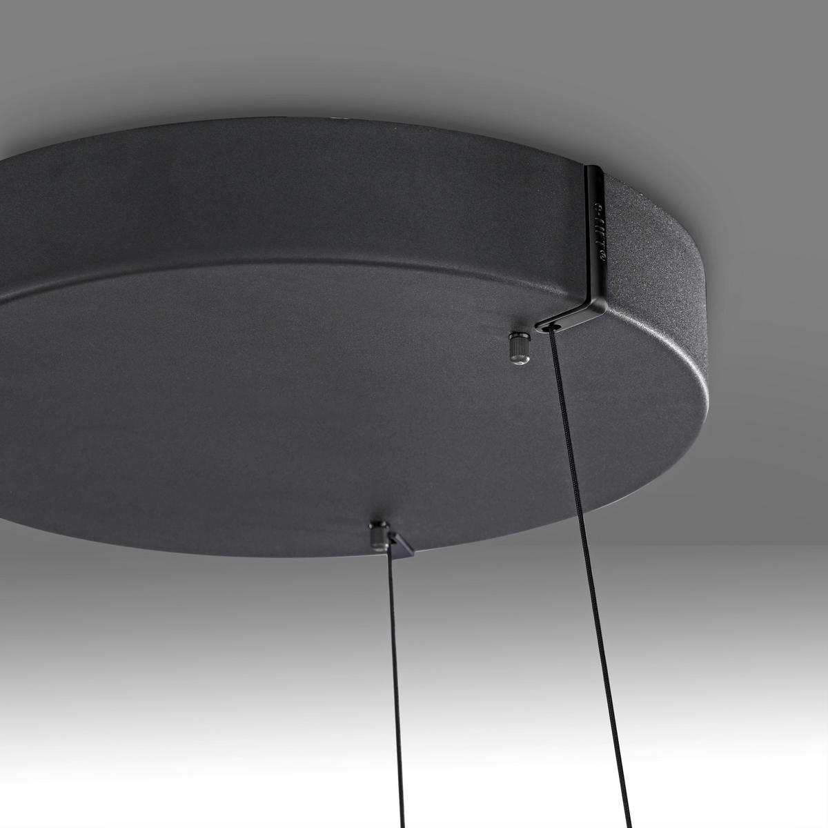 LED-HÄNGELEUCHTE 70.1/70.1/350 cm  - Schwarz, Design, Kunststoff/Metall (70.1/70.1/350cm) - Neuhaus PURE