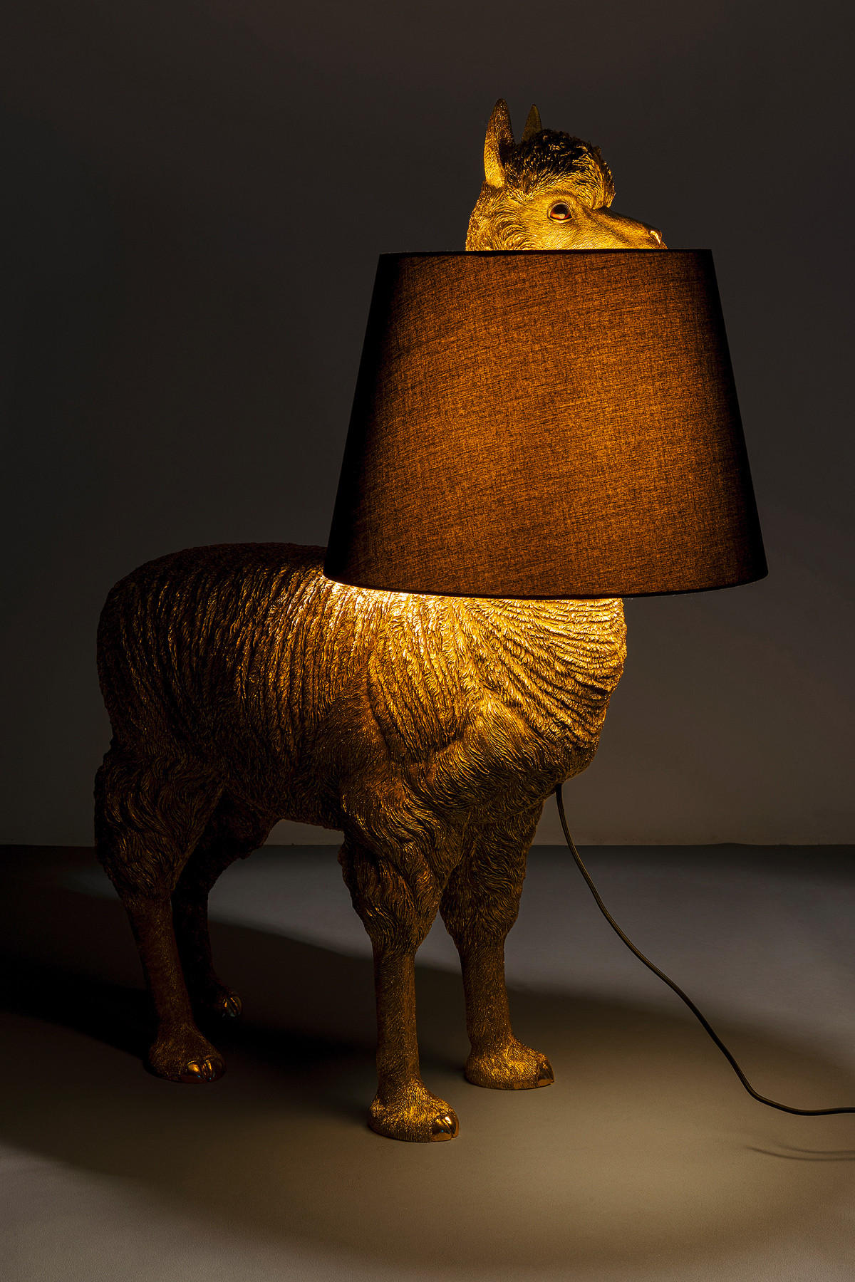 STEHLEUCHTE  81/107,5/45 cm   - Trend, Kunststoff (81/107,5/45cm) - Kare-Design