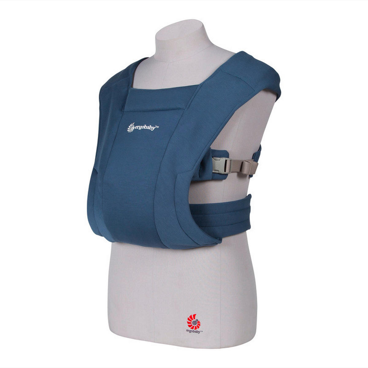 BABYTRAGE Embrace  - Blau, Basics, Textil (17,4/12,4/26,5cm) - Ergo Baby
