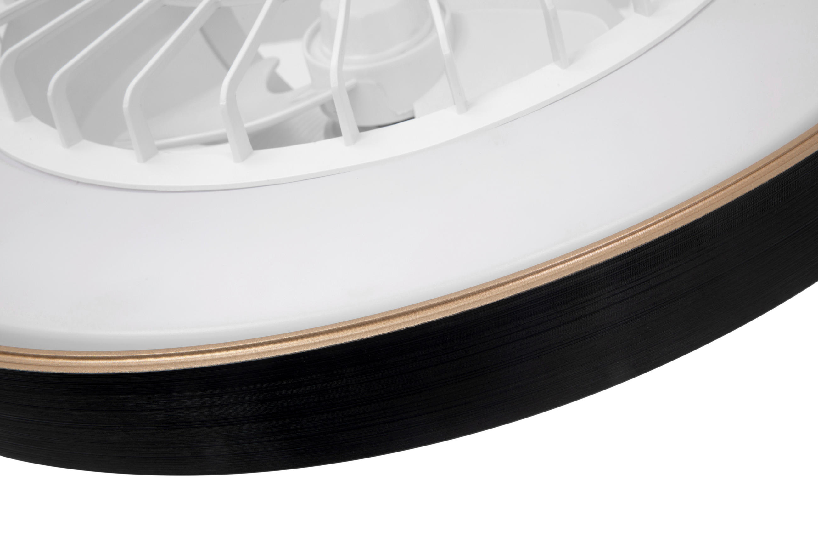STROPNI VENTILATOR /3890 lm/3000-6500 K// - zlate barve/črna, Basics, kovina/umetna masa (50/12cm) - Mican