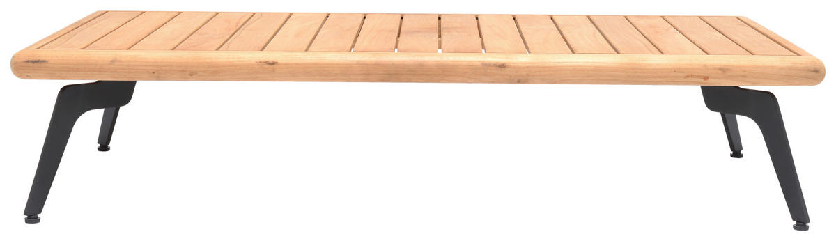 LOUNGEGARNITUR 150/280 cm Aluminium, Stahl  - Greige/Dunkelgrau, Design, Textil/Metall (150/280cm) - Amatio